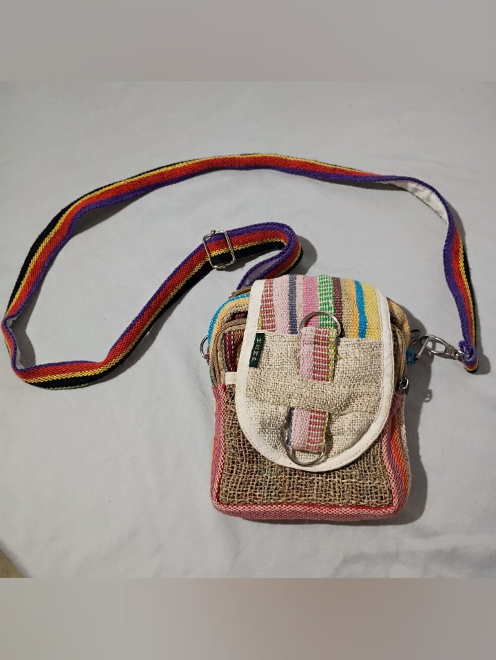 Nepal Hemp Crossbody bag